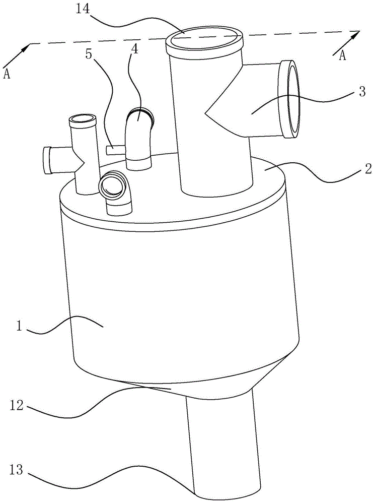 同层排水管汇合器的制作方法