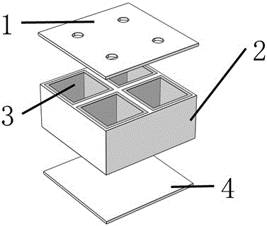 阻尼层修饰的穿孔夹层板水下宽带吸声结构的制作方法