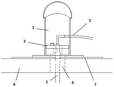 一种中间包固定式偶头连续测温装置的制作方法