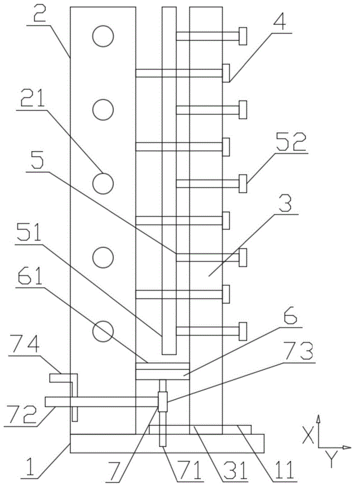 一种用于电机铁心叠压的夹具的制作方法