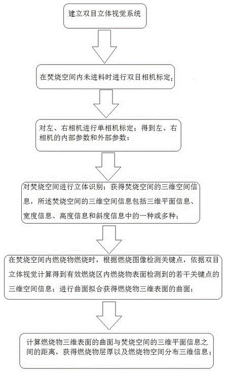 用于焚烧状况识别的立体视觉监测方法与流程