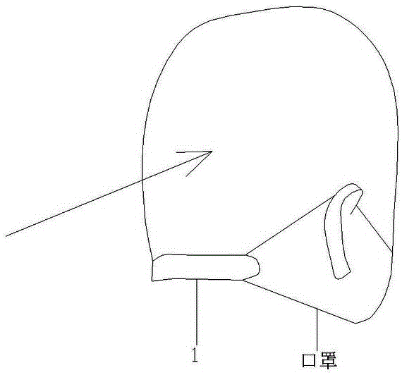 一种可调节式口罩用固定带的制作方法