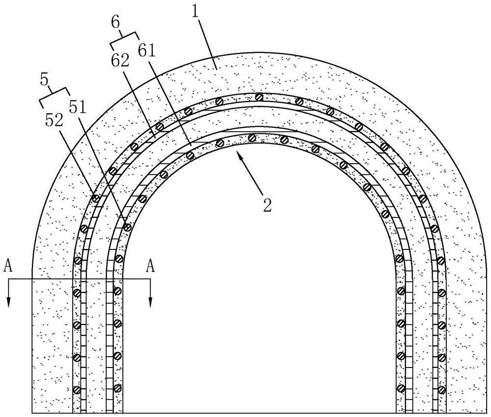 一种输水隧洞混凝土衬砌诱导缝结构的制作方法