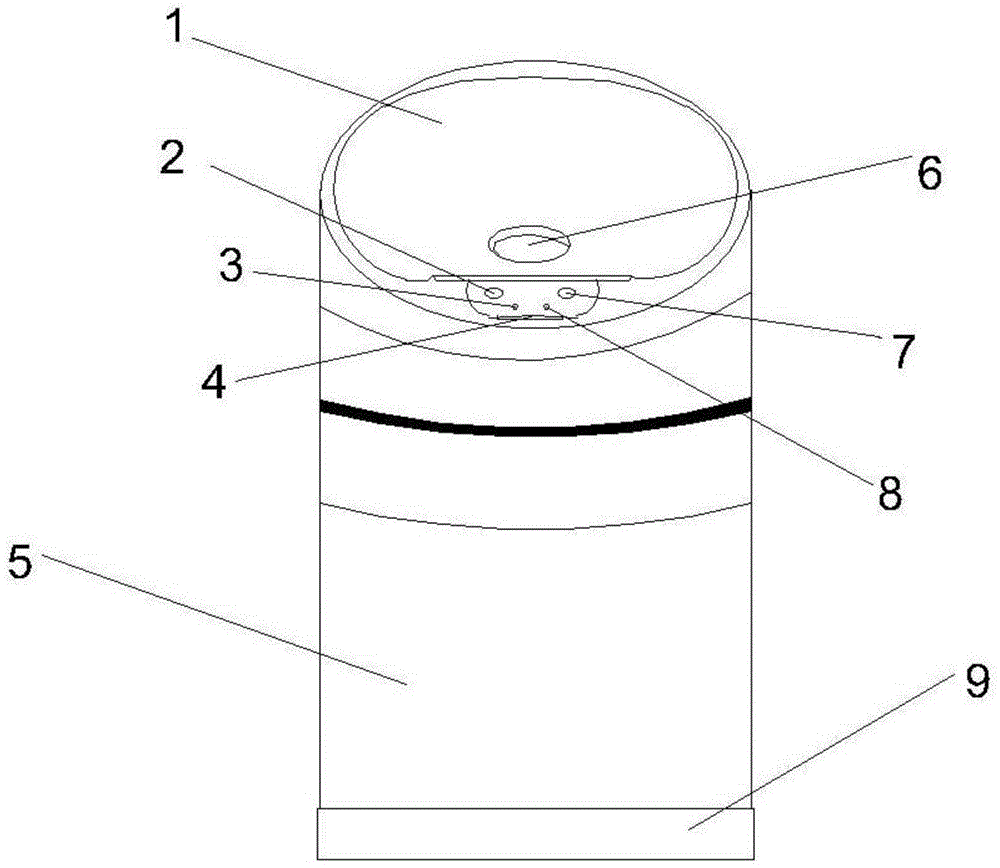 一种联网智能传输信号垃圾桶的制作方法