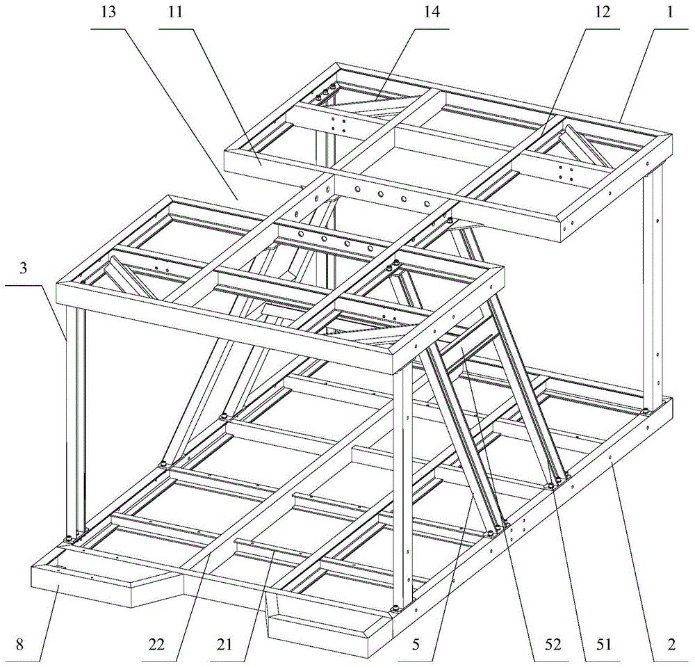 一种ROV主体框架及ROV的制作方法