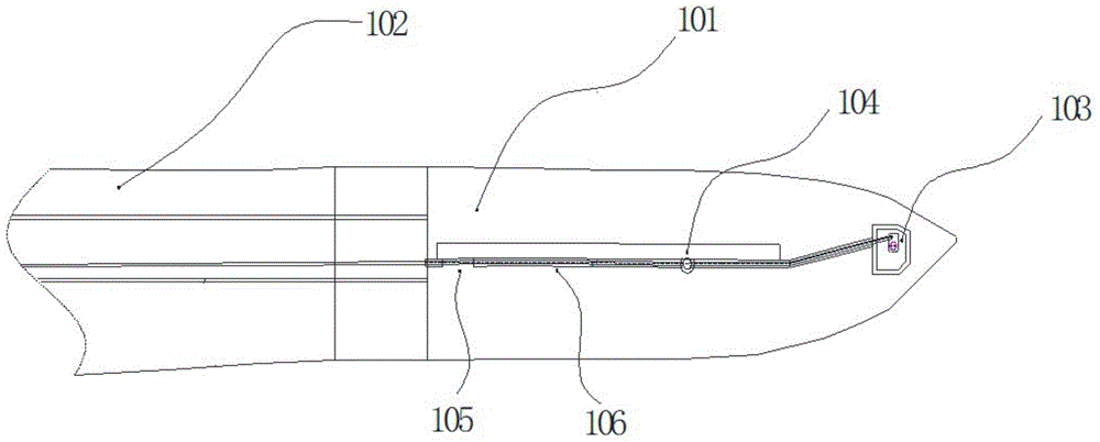 一种叶片加长防雷导线连接结构以及防雷装置的制作方法