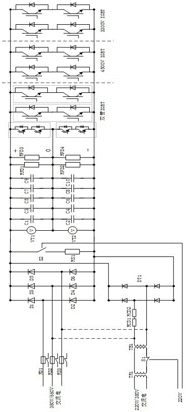 一种大功率模块测试平台的制作方法