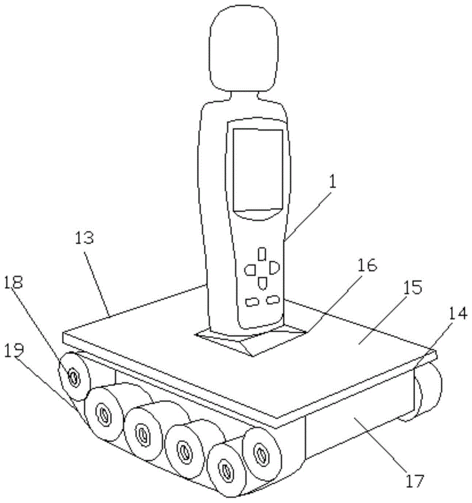 一种噪音检测机器人的制作方法
