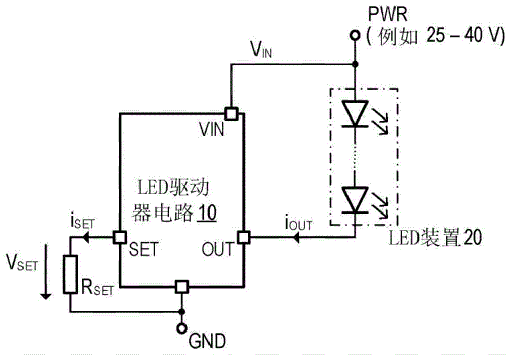 控制电路、用于照明的系统和用于操作电路的方法与流程