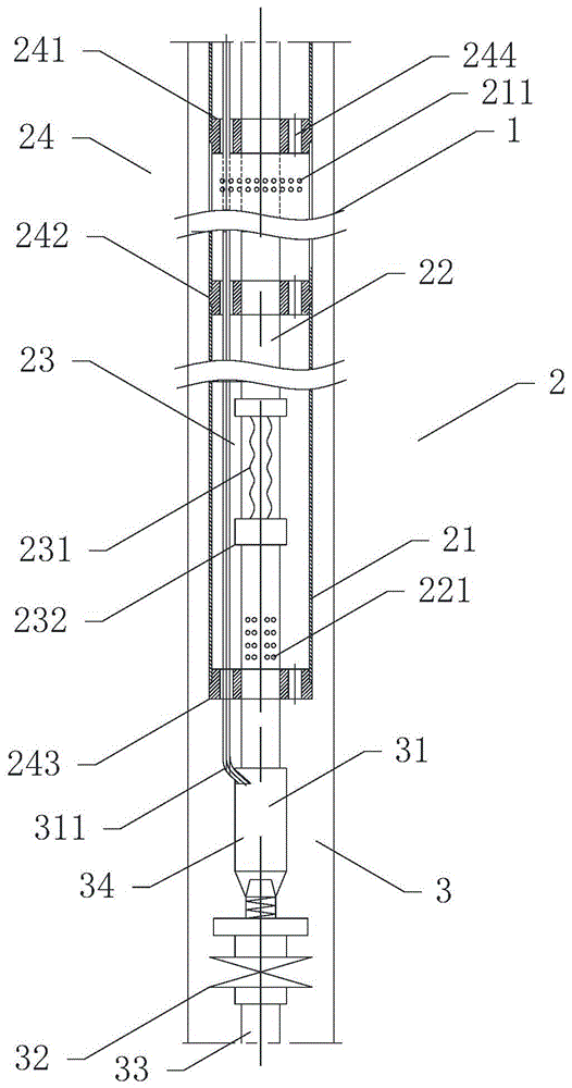 一种井下防砂型液气分离器的制作方法