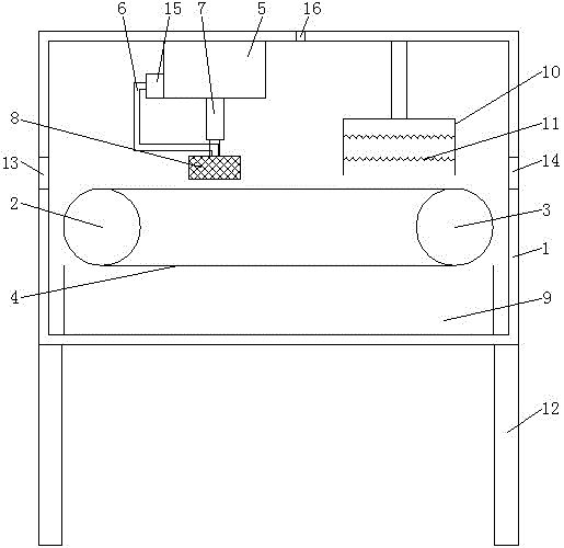 一种玻璃加工用着色装置的制作方法