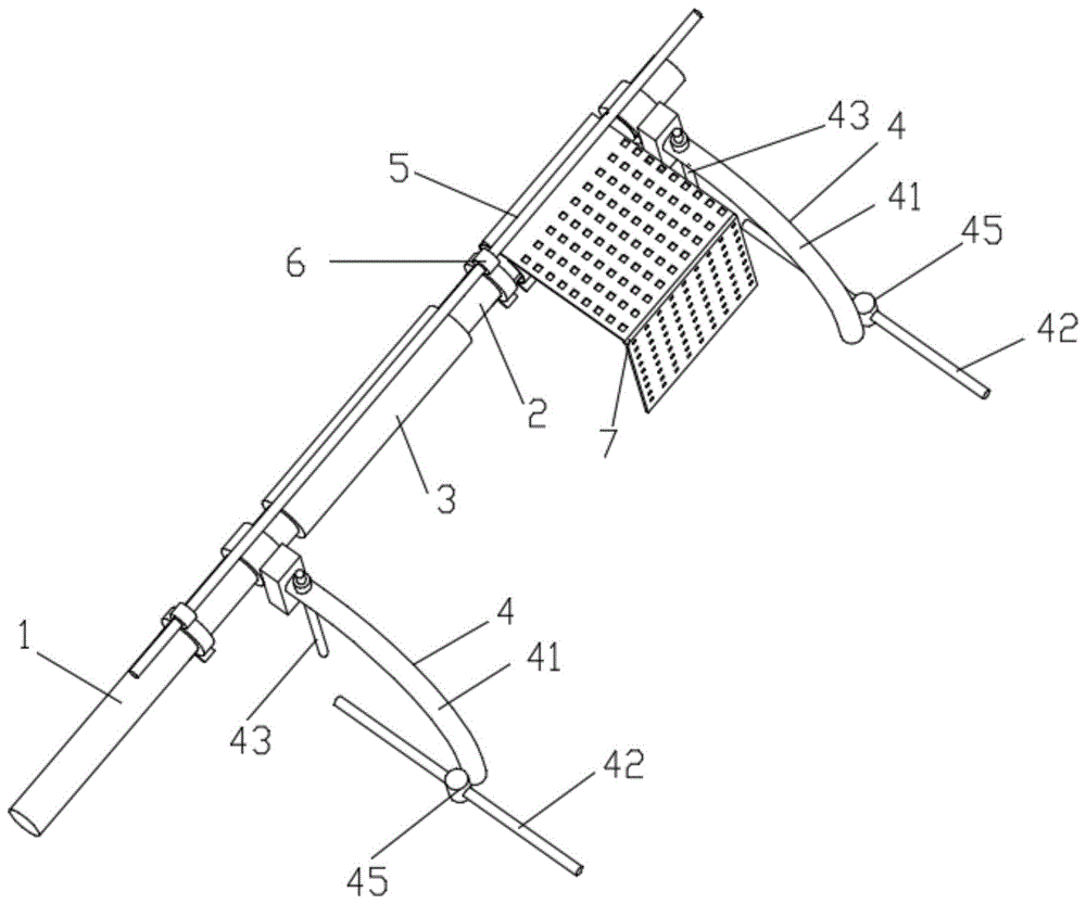一种组合式双平面骨折牵引复位器的制作方法