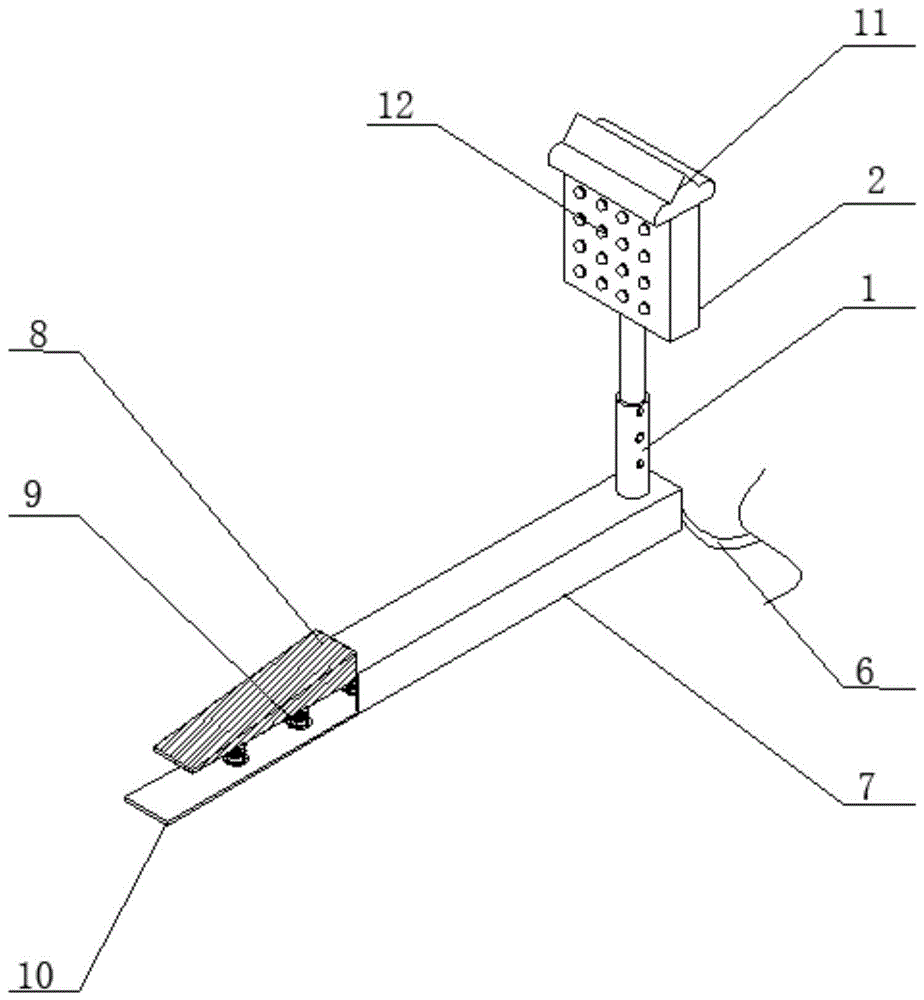 一种道路停车管理用指示标的制作方法