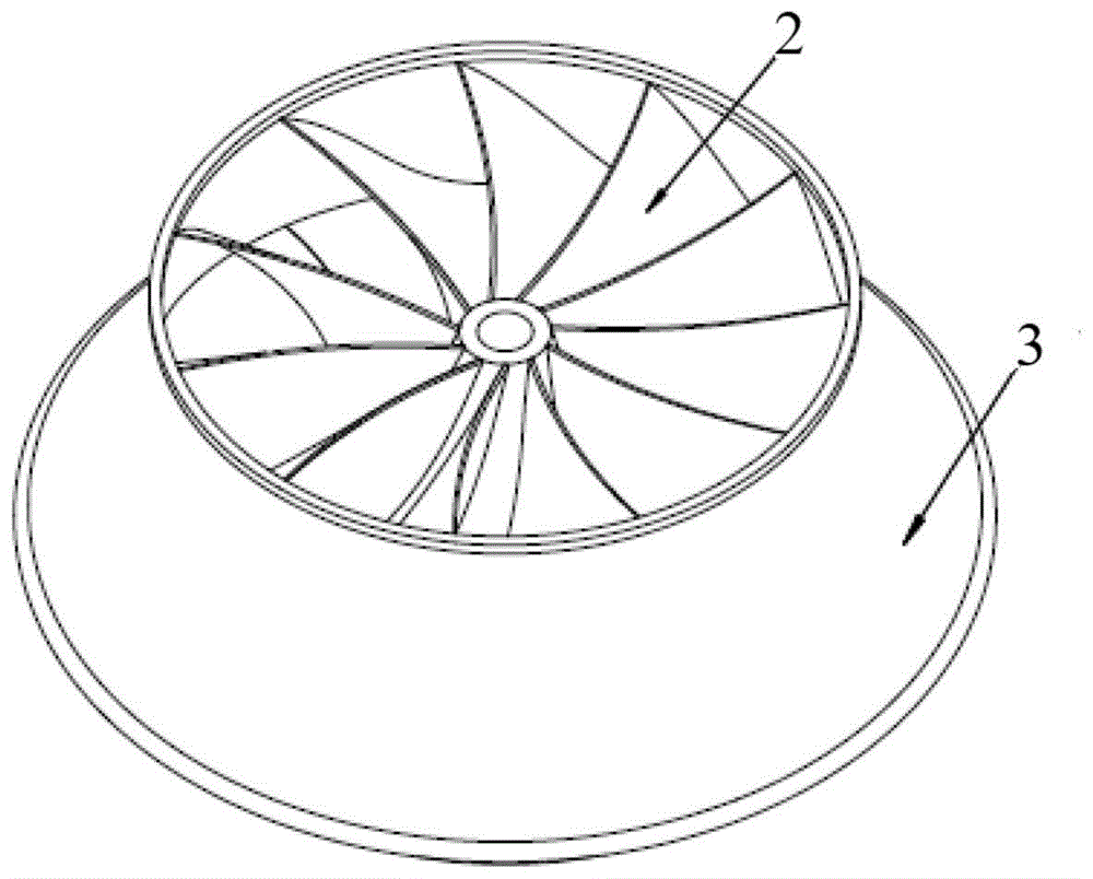 叶轮、混流风机以及空调器的制作方法