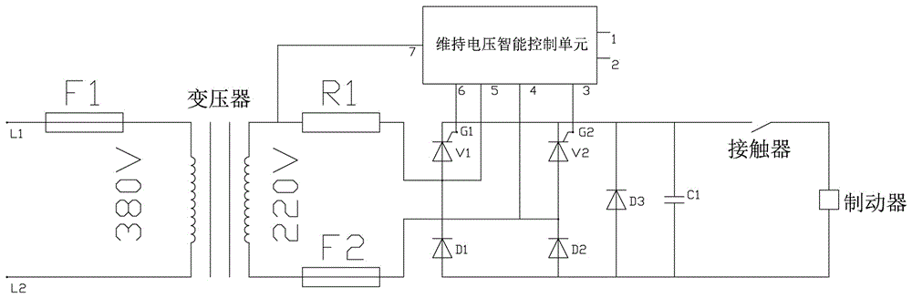 制动器用智能电源的制作方法