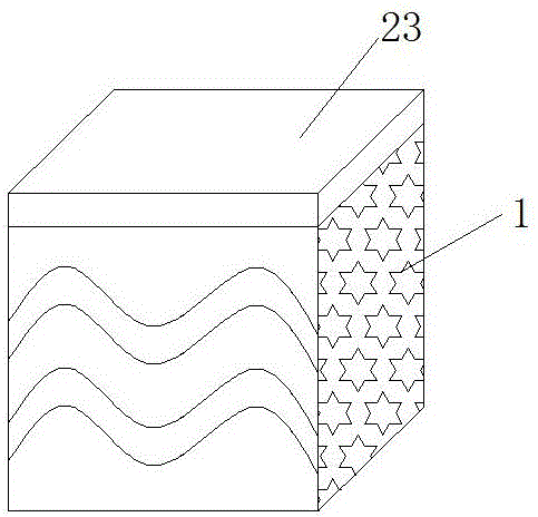 具有多层隔板结构的空心彩盒的制作方法