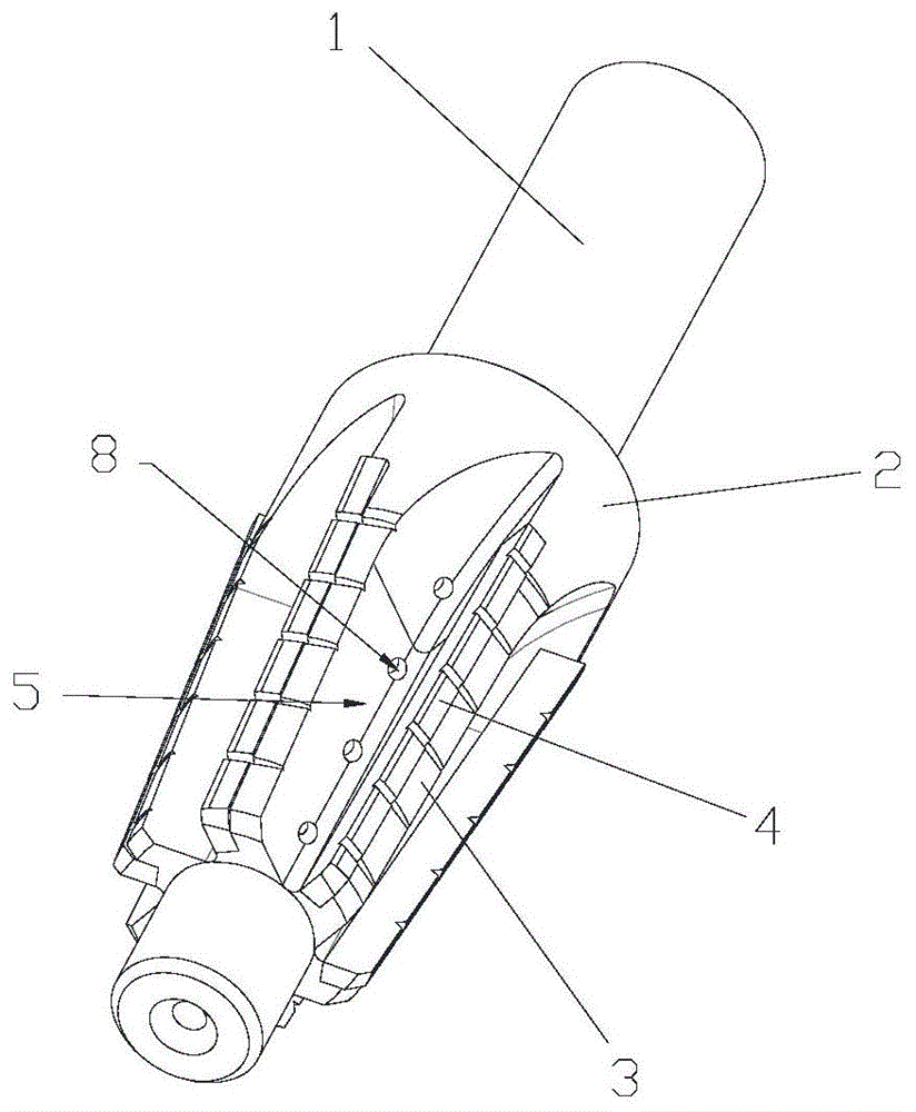 一种具有内冷却结构的铰刀的制作方法