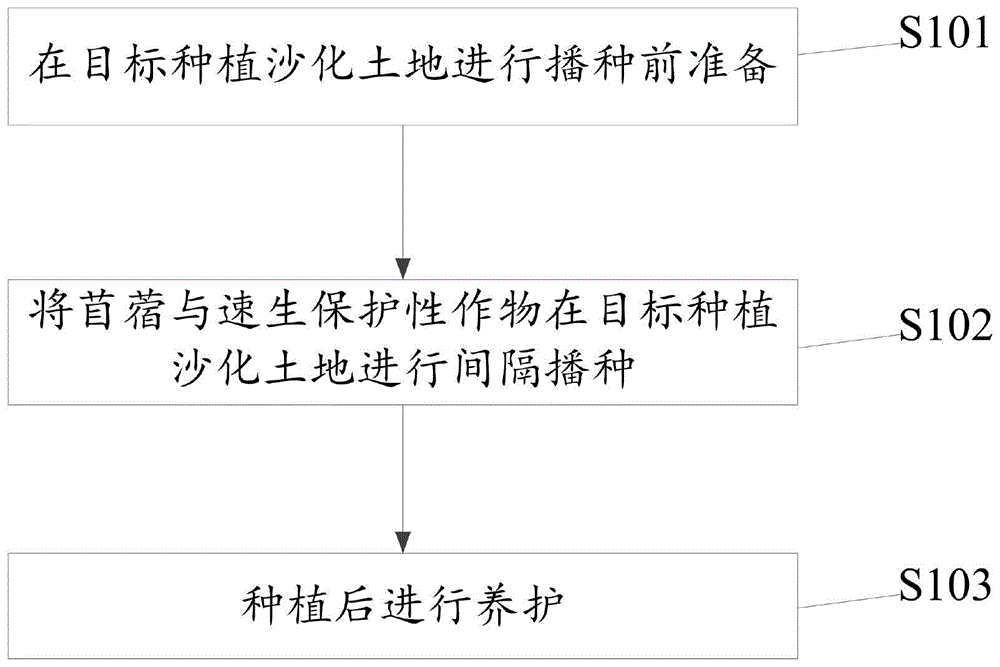 一种苜蓿防风蚀的种植方法与流程