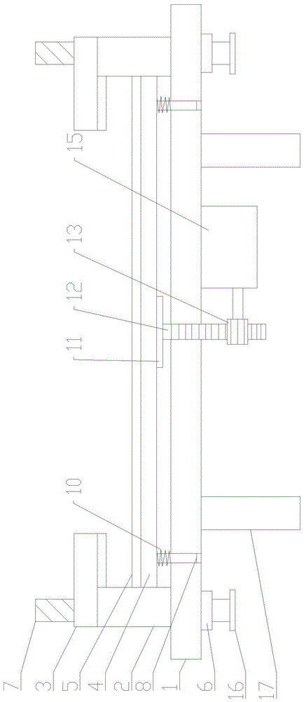 一种家具加工辅助进料固定装置的制作方法