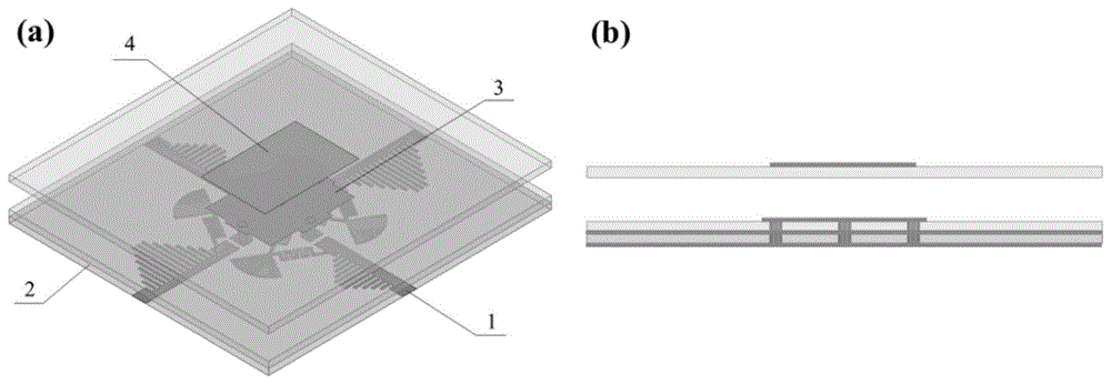 一种高隔离度双通道超表面单元及超表面的制作方法