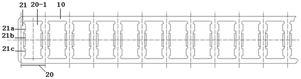 滚柱直线导轨用钢制链式滚柱保持架的制作方法
