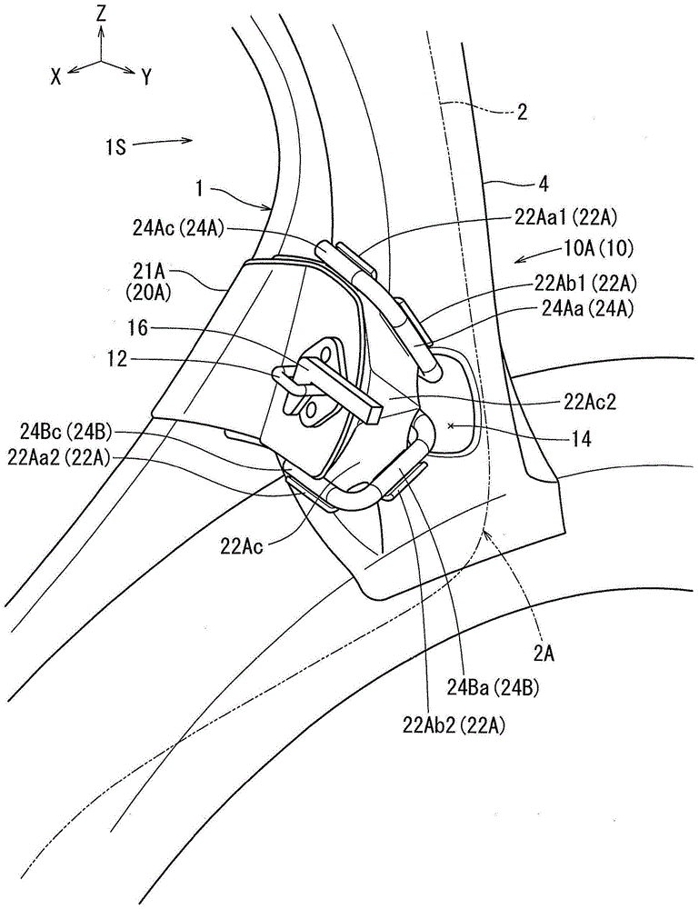 撞环安装结构的制作方法