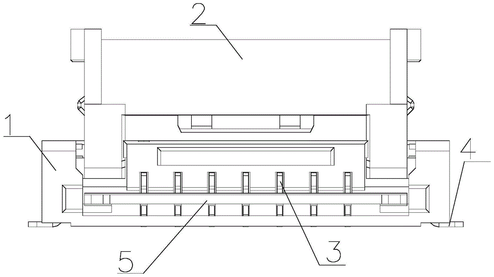 一种双面接触结构固定可靠连接器的制作方法