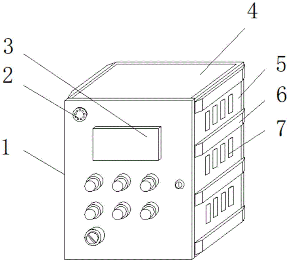 一种拼接式的具有防盗报警效果热控箱的制作方法