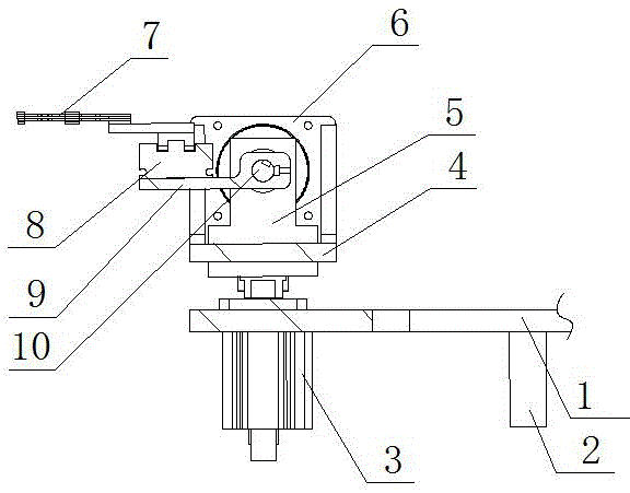 画笔笔头自动生产机的插毛机构的制作方法