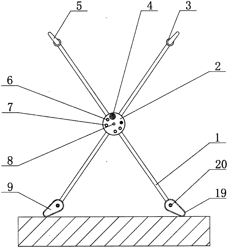 一种电子钢琴用支撑架的制作方法