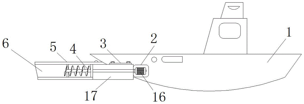 一种环保用绿化人工湖治理船舶的制作方法