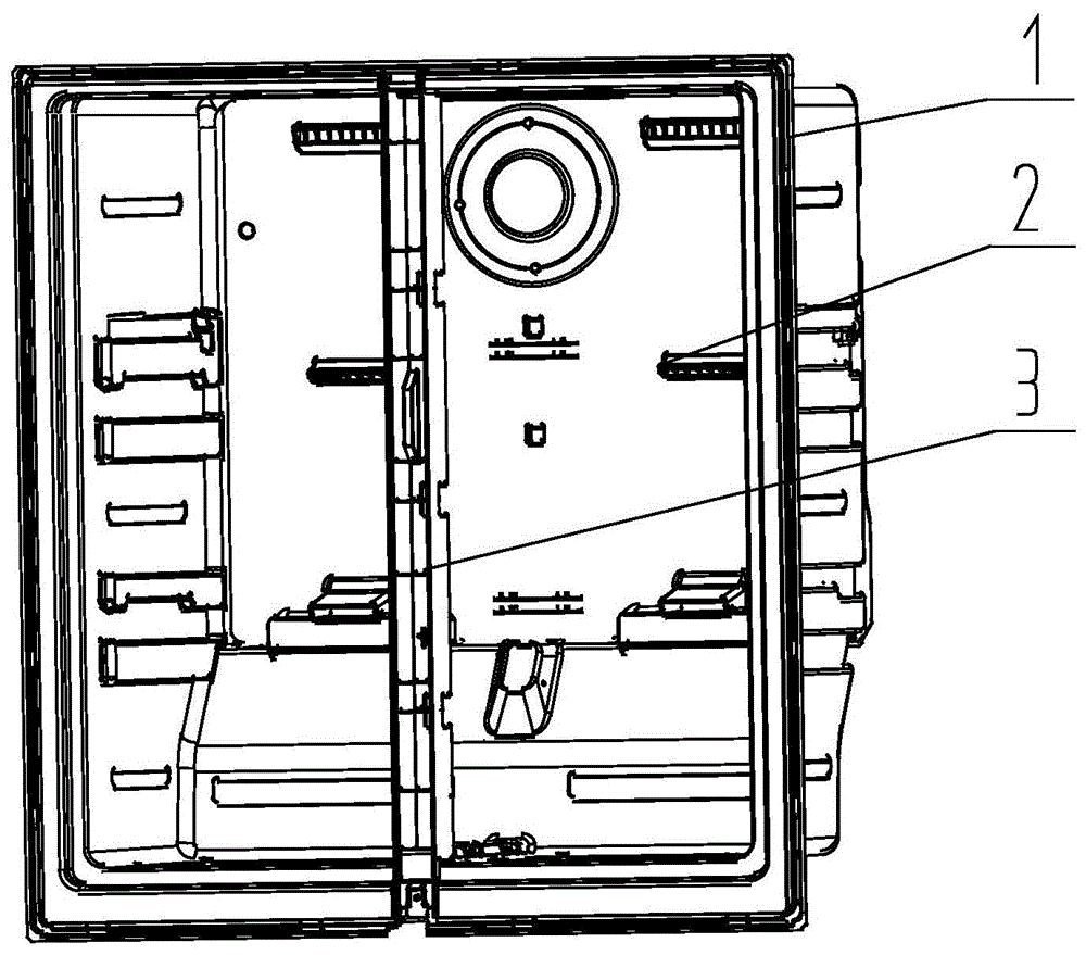 一种冰箱储物间结构、冰箱的制作方法