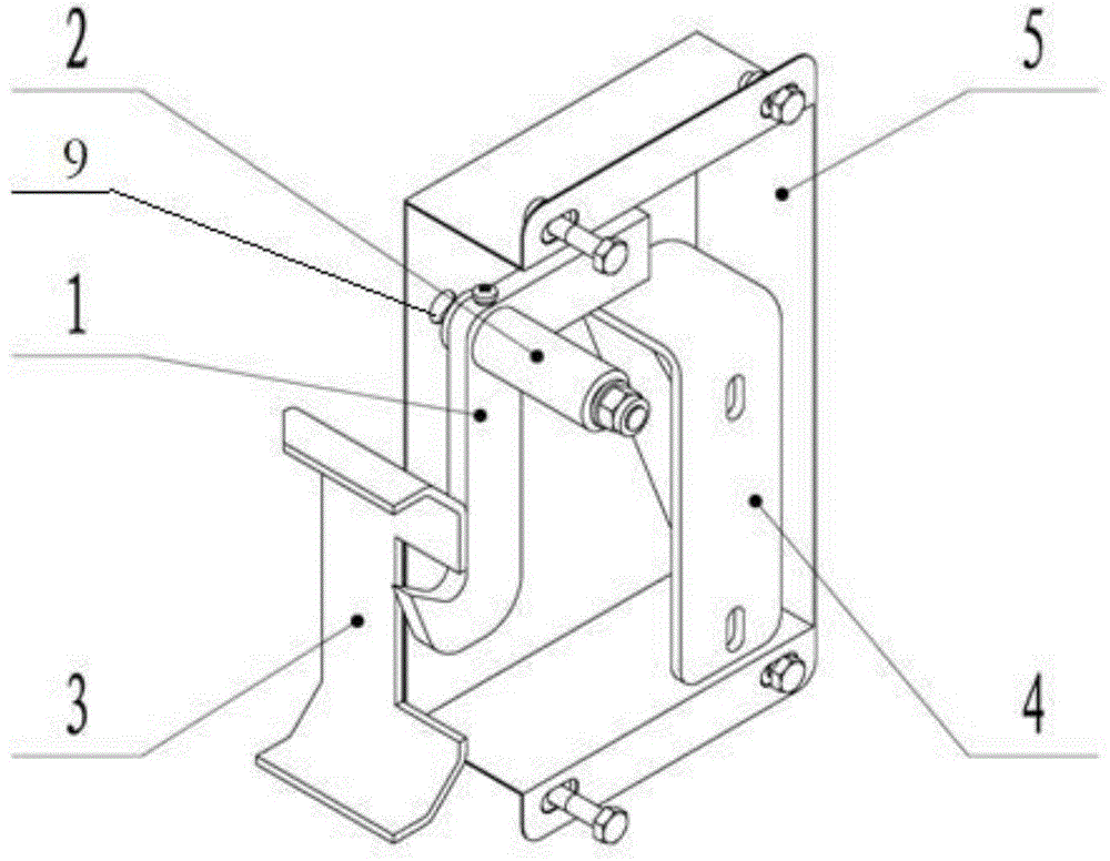 一种施工升降机层门自动机械锁的制作方法