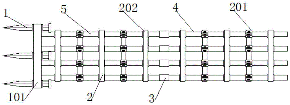 一种新型建筑用钢筋笼的制作方法