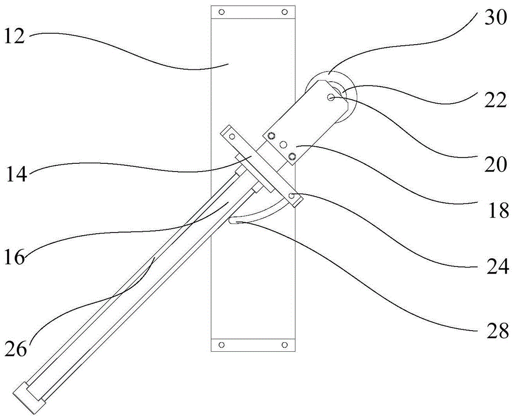 圆弧面标签抚平机构的制作方法