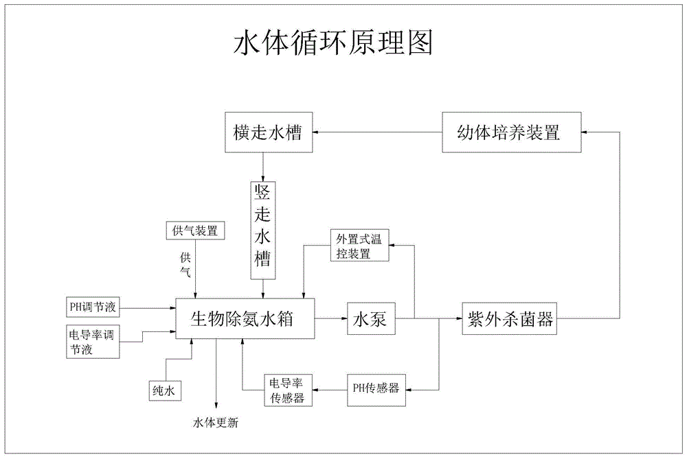 一种用于水生生物幼体培养的系统的制作方法