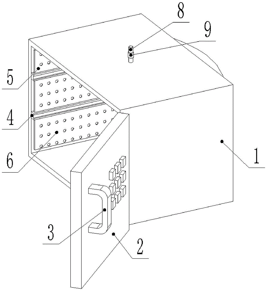 一种落叶松树皮提取用真空低温干燥箱的制作方法