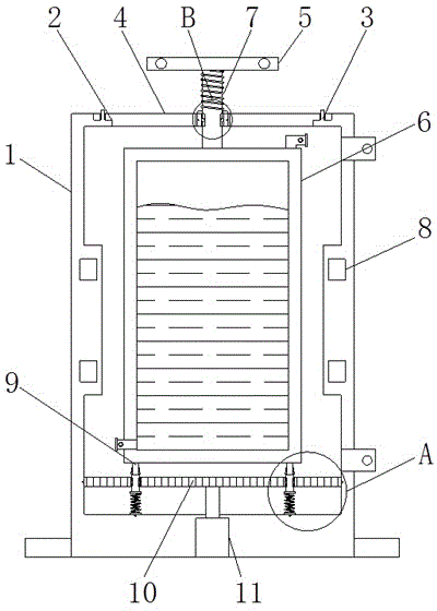 一种生产用金属加工液冷却装置的制作方法