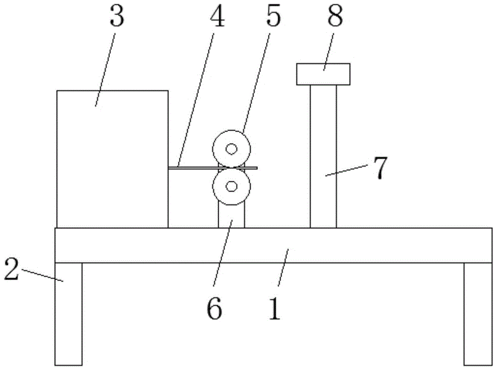 一种钢丝轧丝机的制作方法