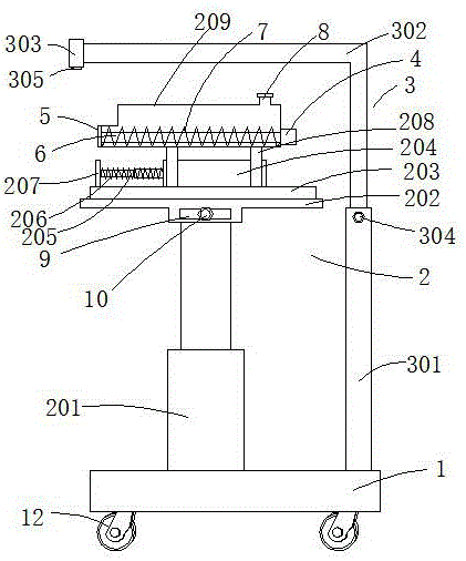 一种建筑物装修使用的找平抹灰装置的制作方法