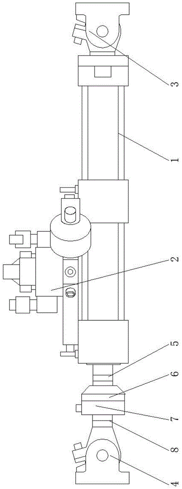 一种内置位移传感器结构的液压伺服作动器的制作方法