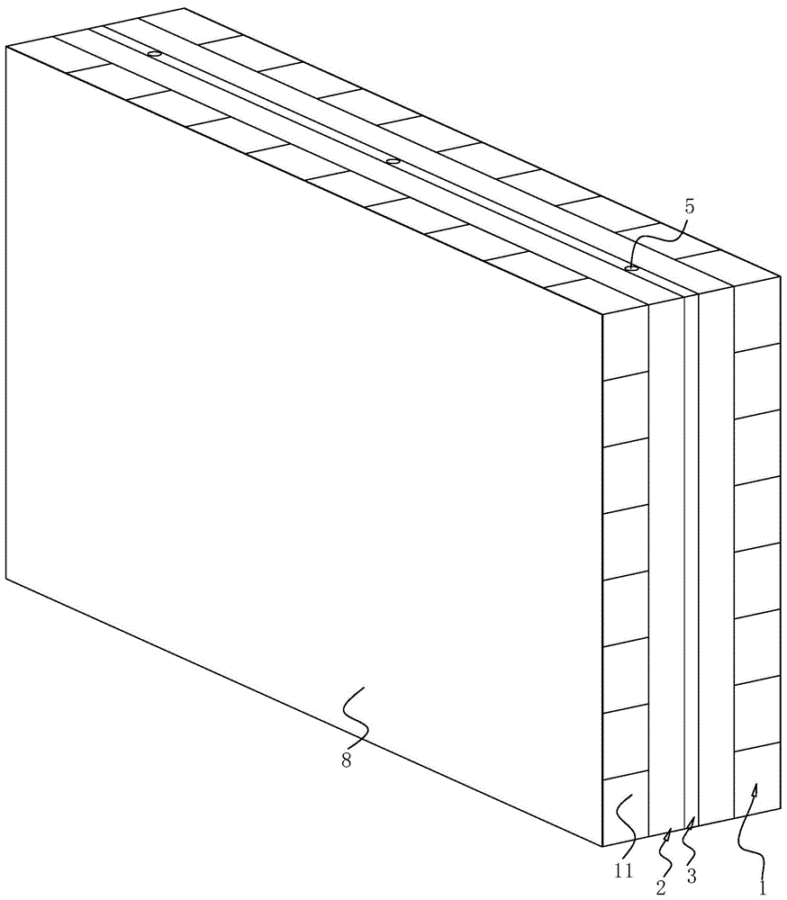 一种外墙保温砌块结构及其施工方法与流程