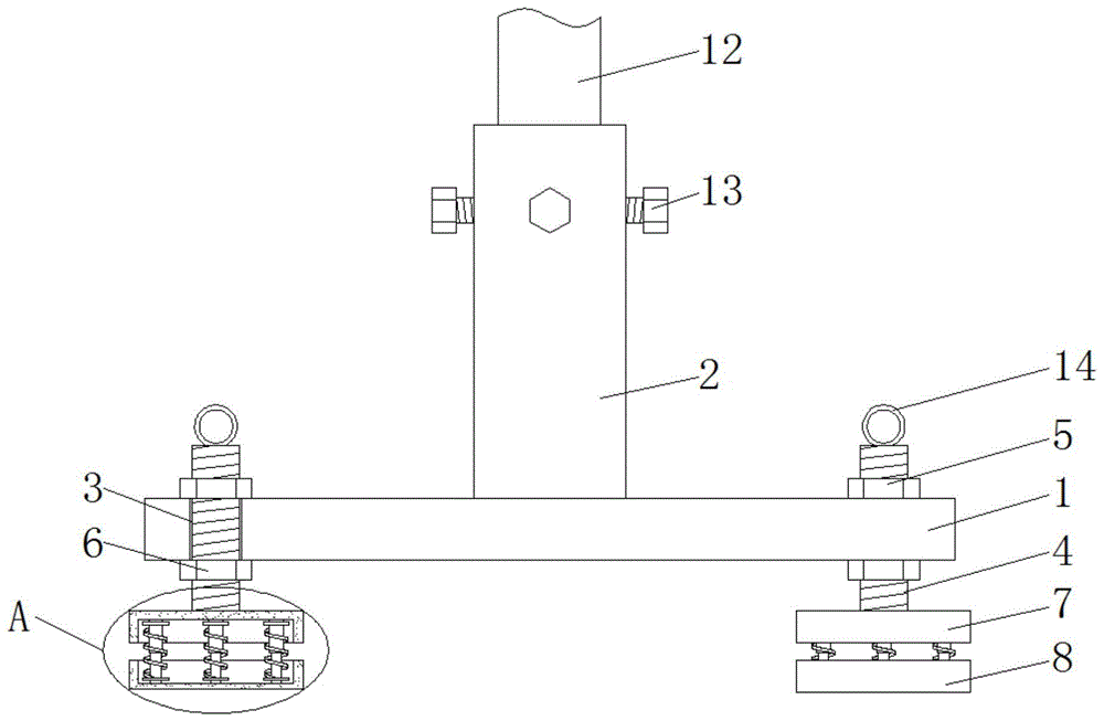 钢管脚手架架体固定板的制作方法