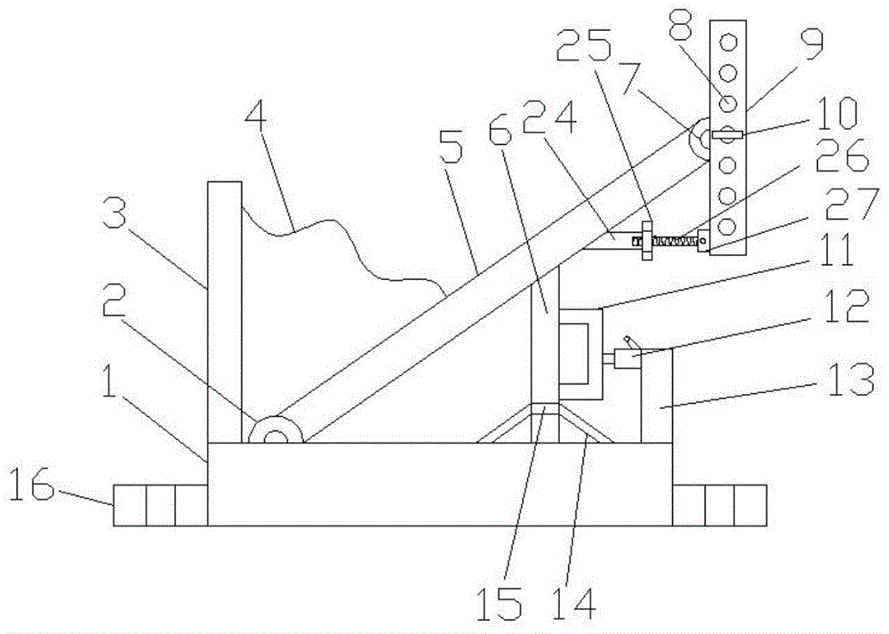 一种建筑工程施工模板支护结构的制作方法