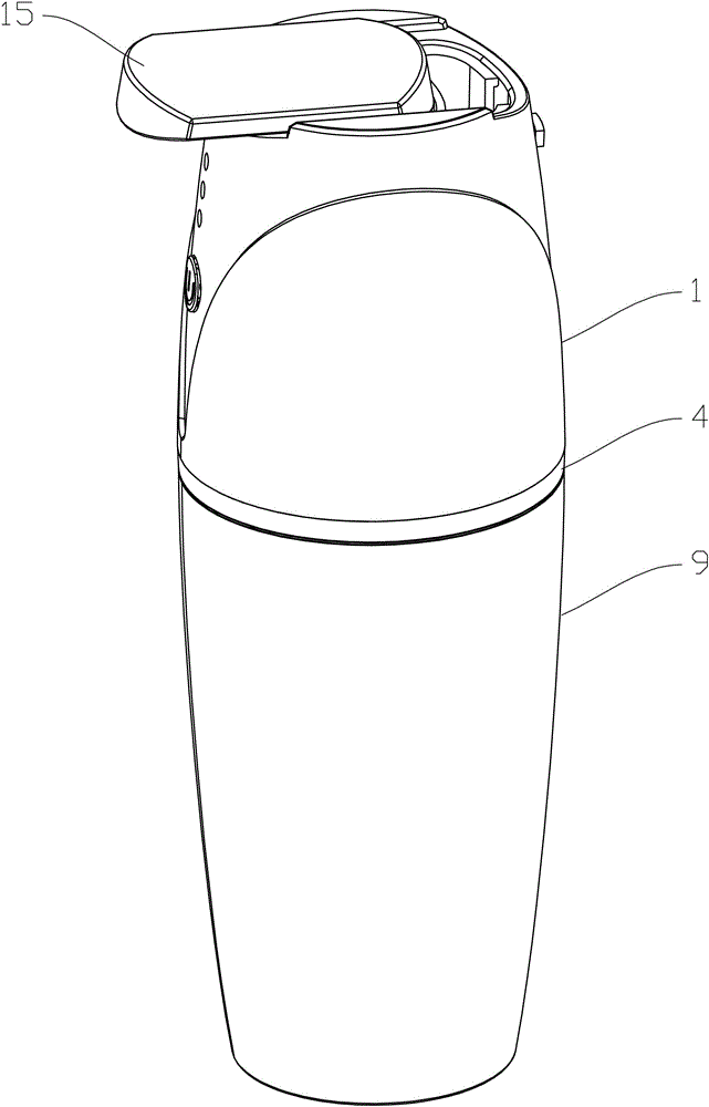 一种便携式原汁机的制作方法