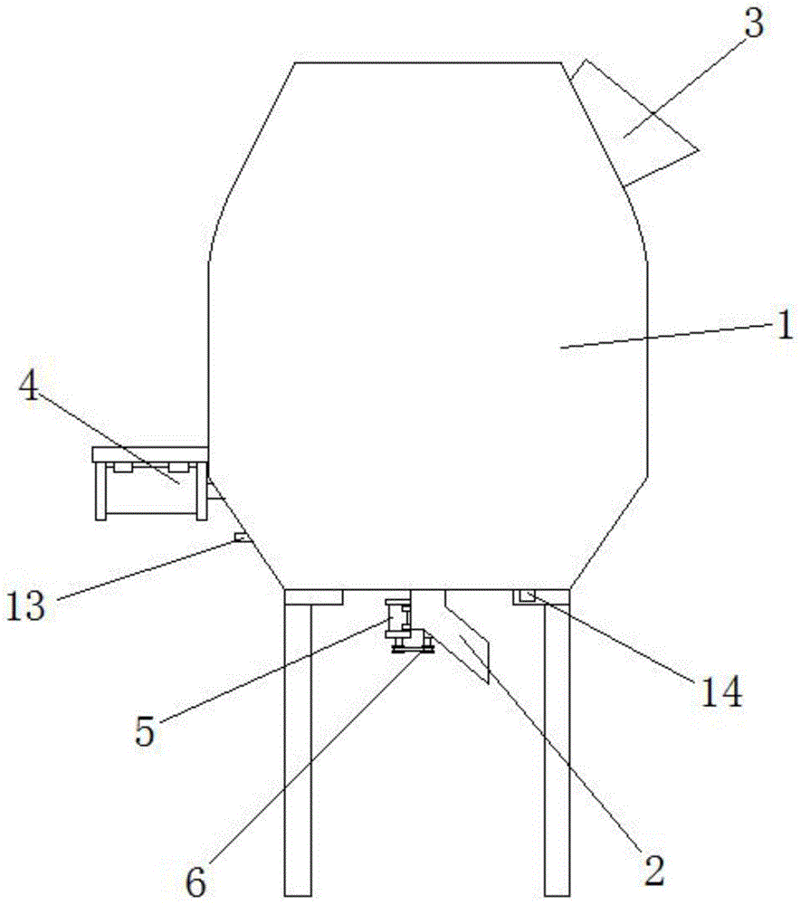 一种PVC塑料颗粒的热搅拌机的制作方法