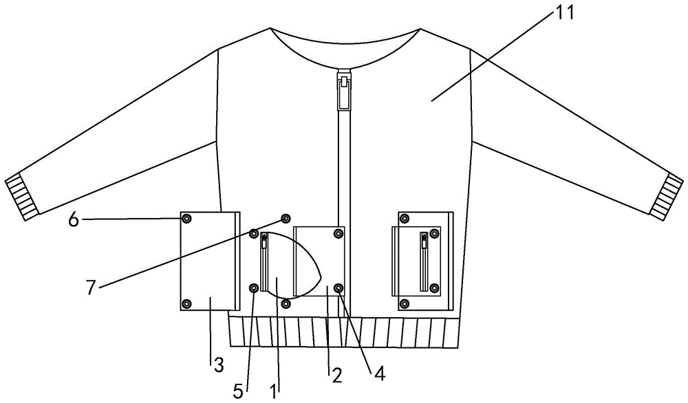 一种防盗服装的制作方法