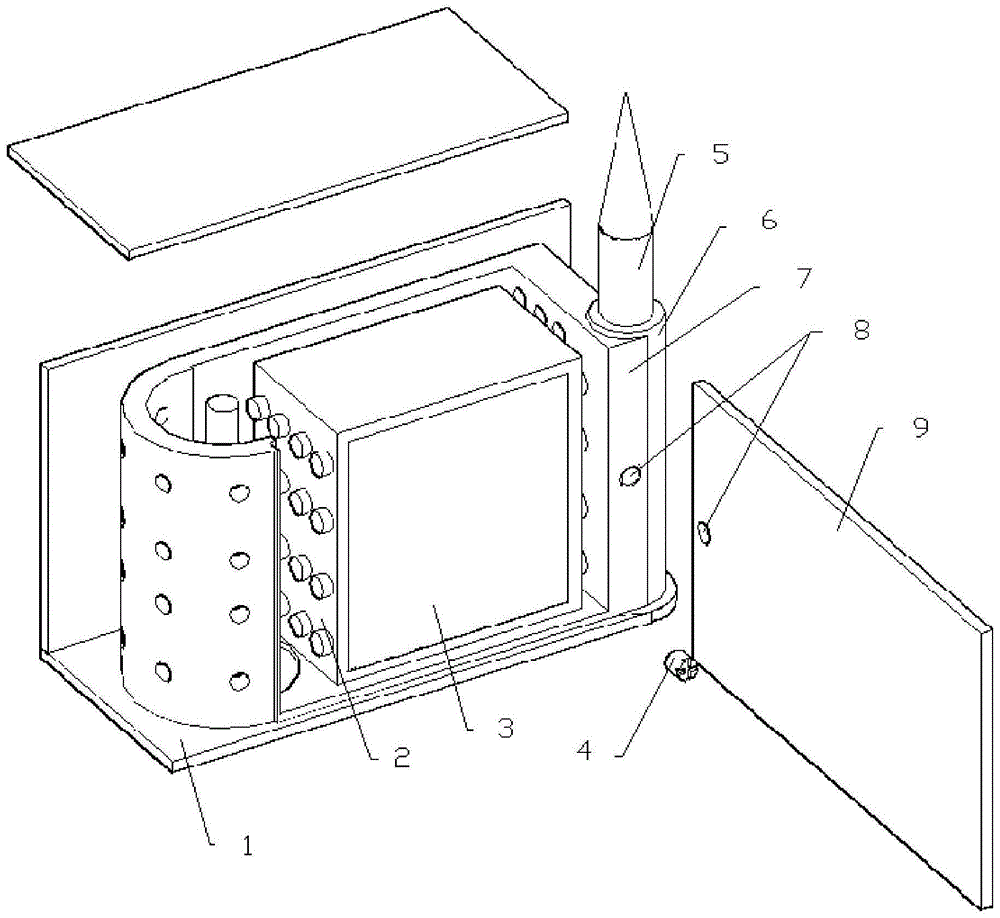 一种电力工程隐蔽接线盒的制作方法