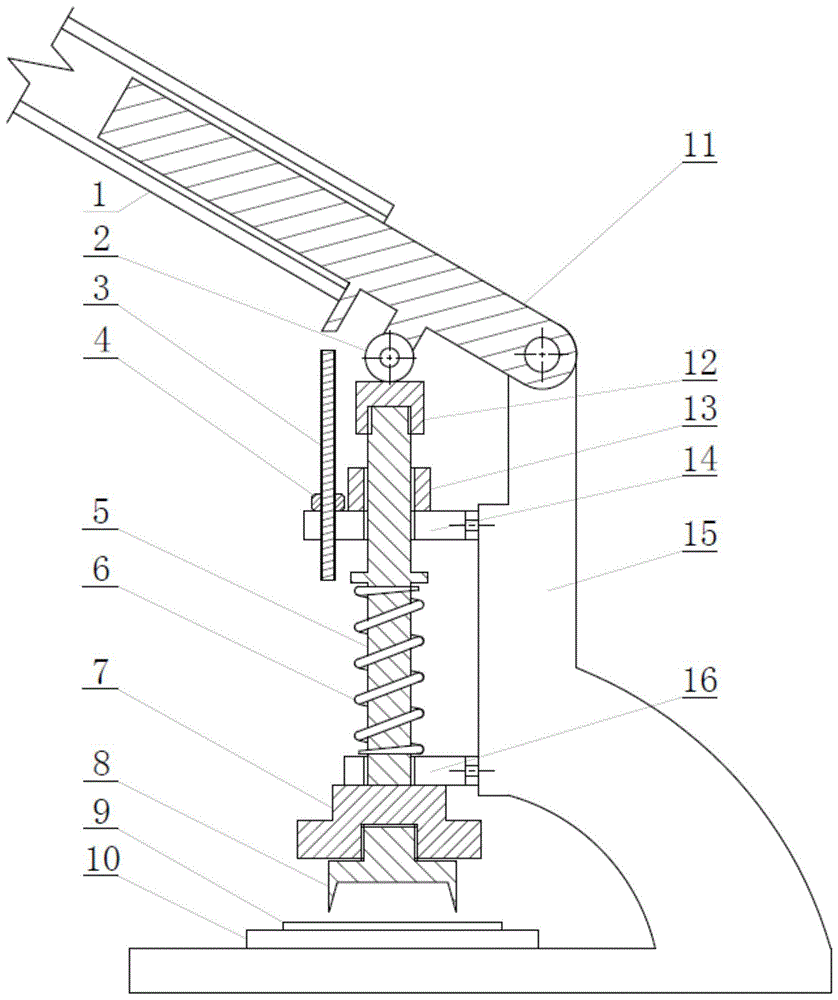 一种法兰密封垫片加工工具的制作方法