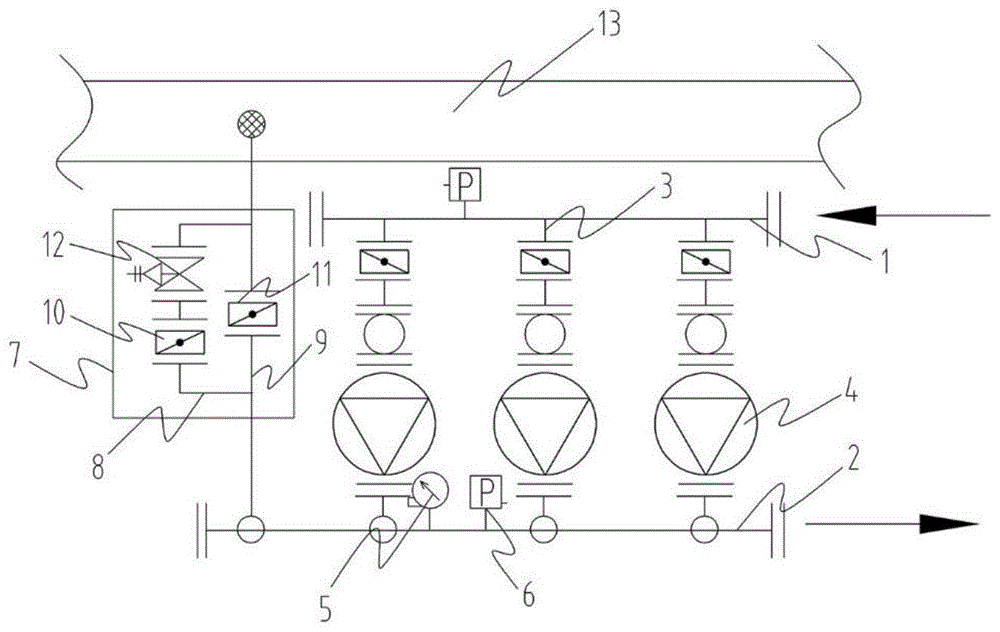 一种具有泄压功能的供水管路系统的制作方法